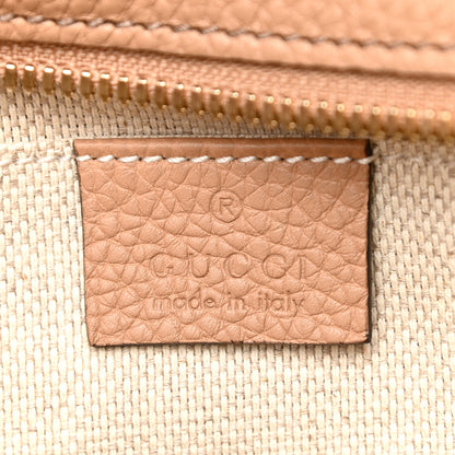 Gucci Pebbled Calfskin Small Soho Disco Bag Camelia 6 of 10