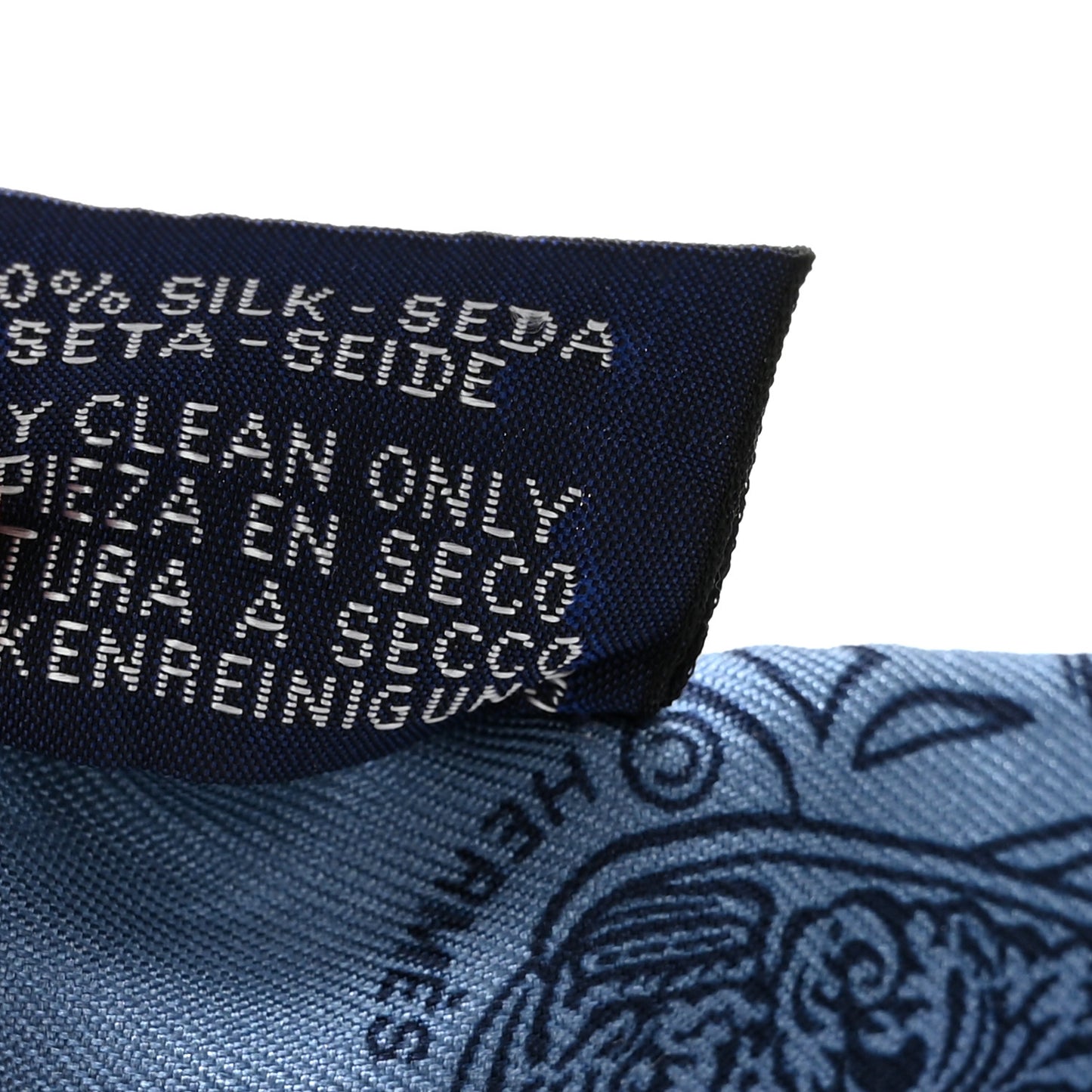 Silk Brides de Gala en Fleurs Twilly Marine Rose Bleu