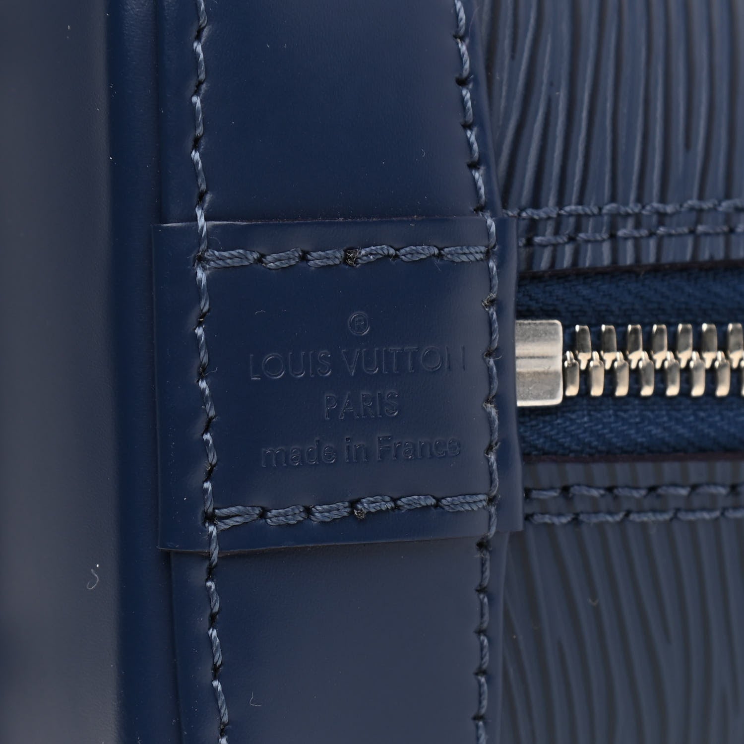 Louis Vuitton Epi Alma BB Indigo 6 of 8