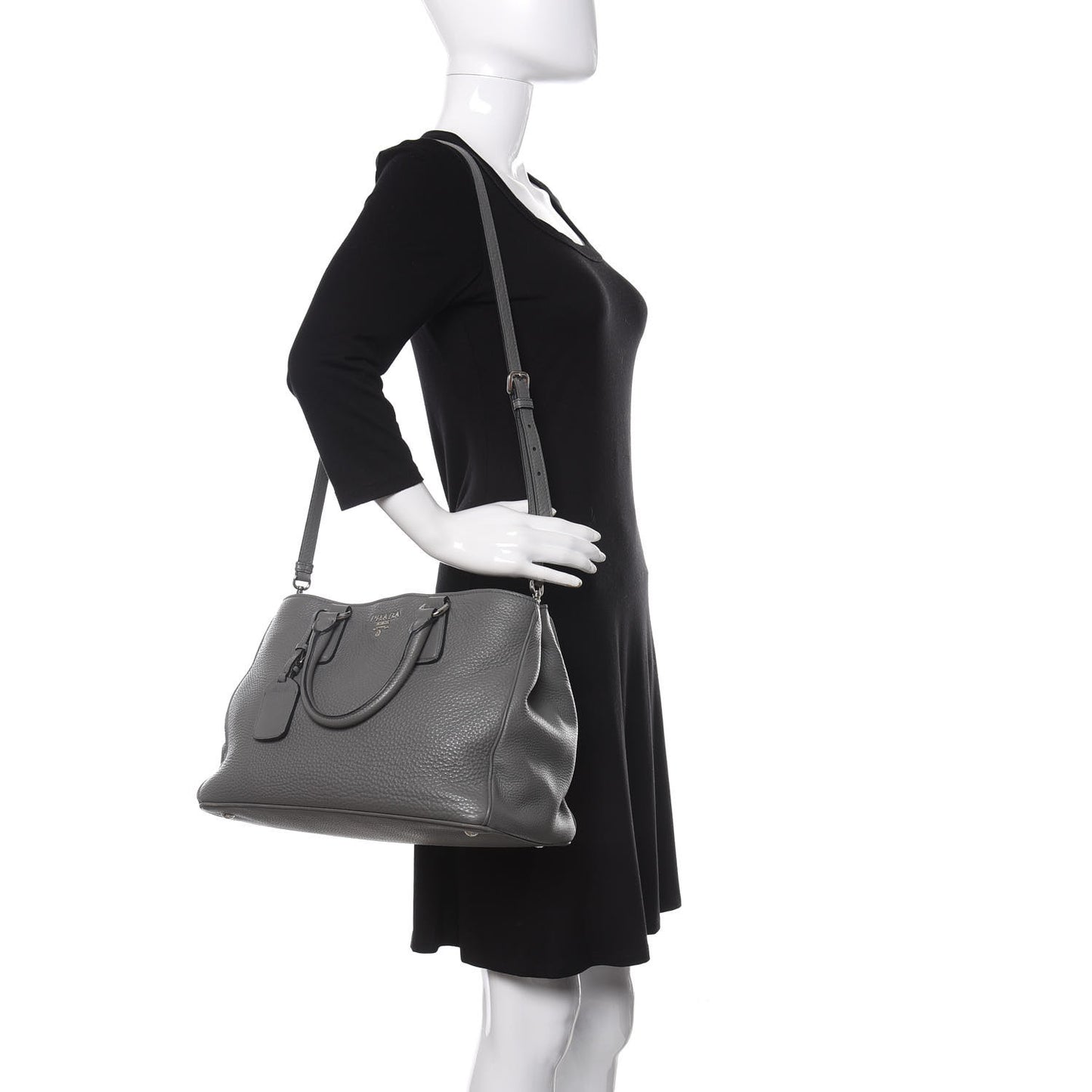 Vitello Daino Tote Marmo