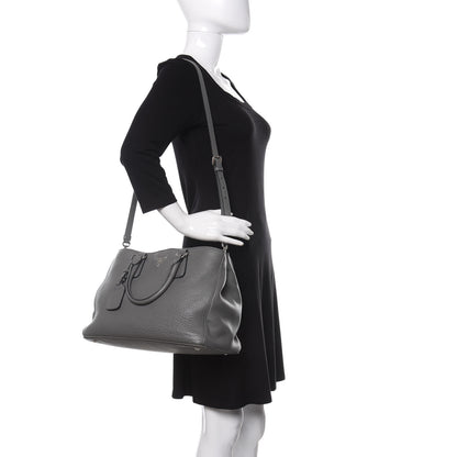 Prada Vitello Daino Tote Marmo 2 of 11