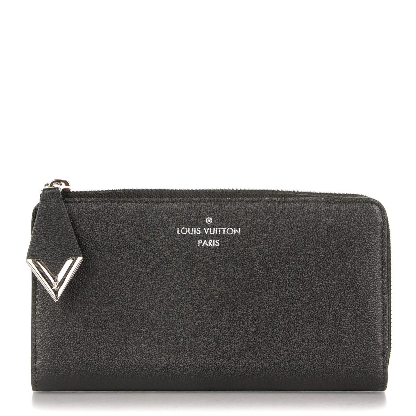 Veau Cachemire Comete Wallet Black