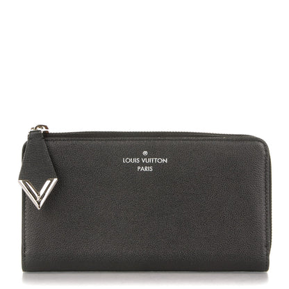 Louis Vuitton Veau Cachemire Comete Wallet Black 1 of 7