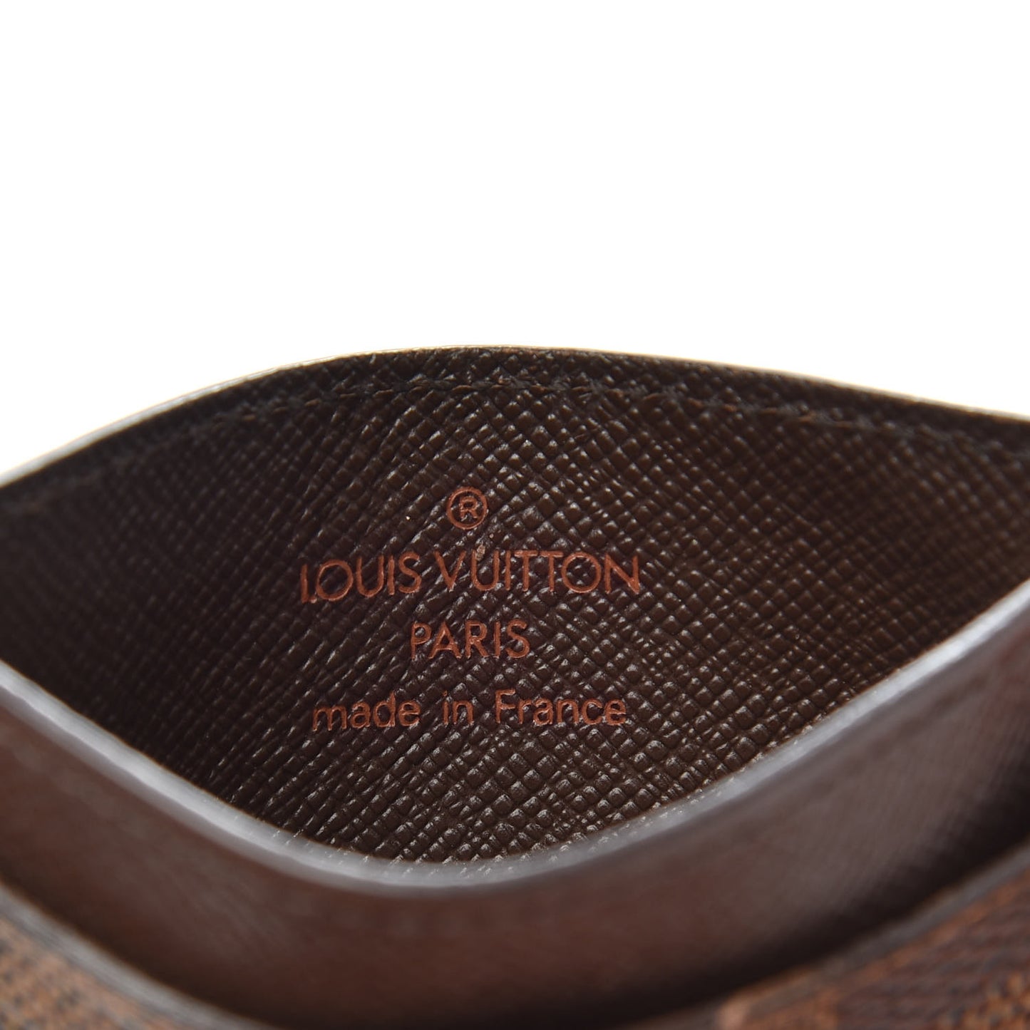 Damier Ebene Card Holder