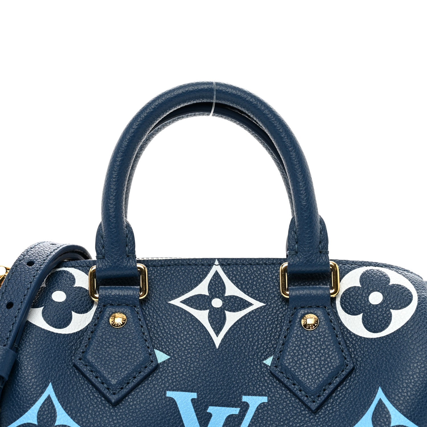 Louis Vuitton Empreinte Monogram Giant Speedy Bandouliere 20 Degrade Blue 5 of 9