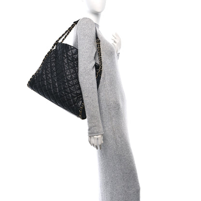 Chanel Calfskin Quilted Large Chain Me Hobo Black 2 of 10