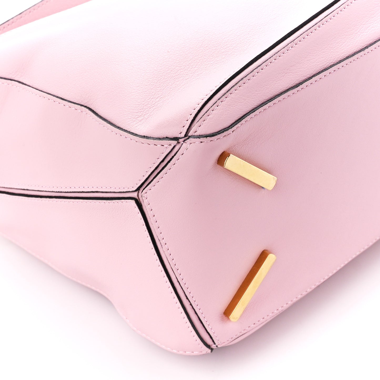 Calfskin Medium Puzzle Bag Light Pink