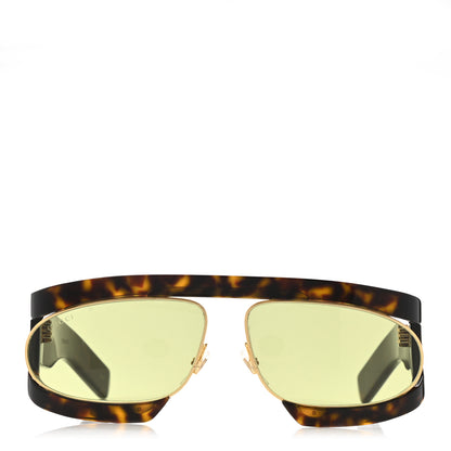 Gucci Oval Sunglasses GG0233S Tortoiseshell Gold 2 of 8