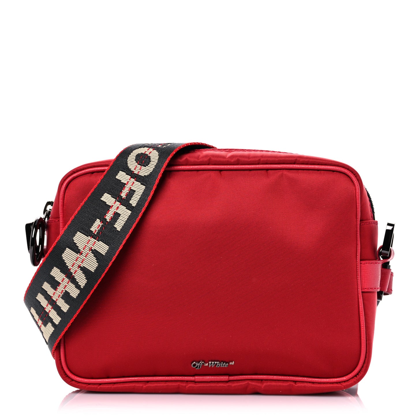 Nylon Camera Bag Red