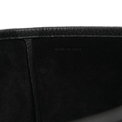 The Row Grained Calfskin Medium N/S Park Tote Black 7 of 10