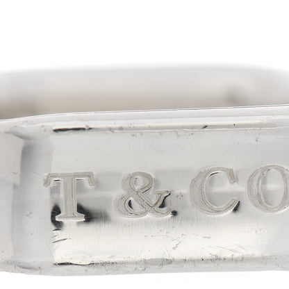 Tiffany Sterling Silver 1837 Square Ring 49 5 6 of 6