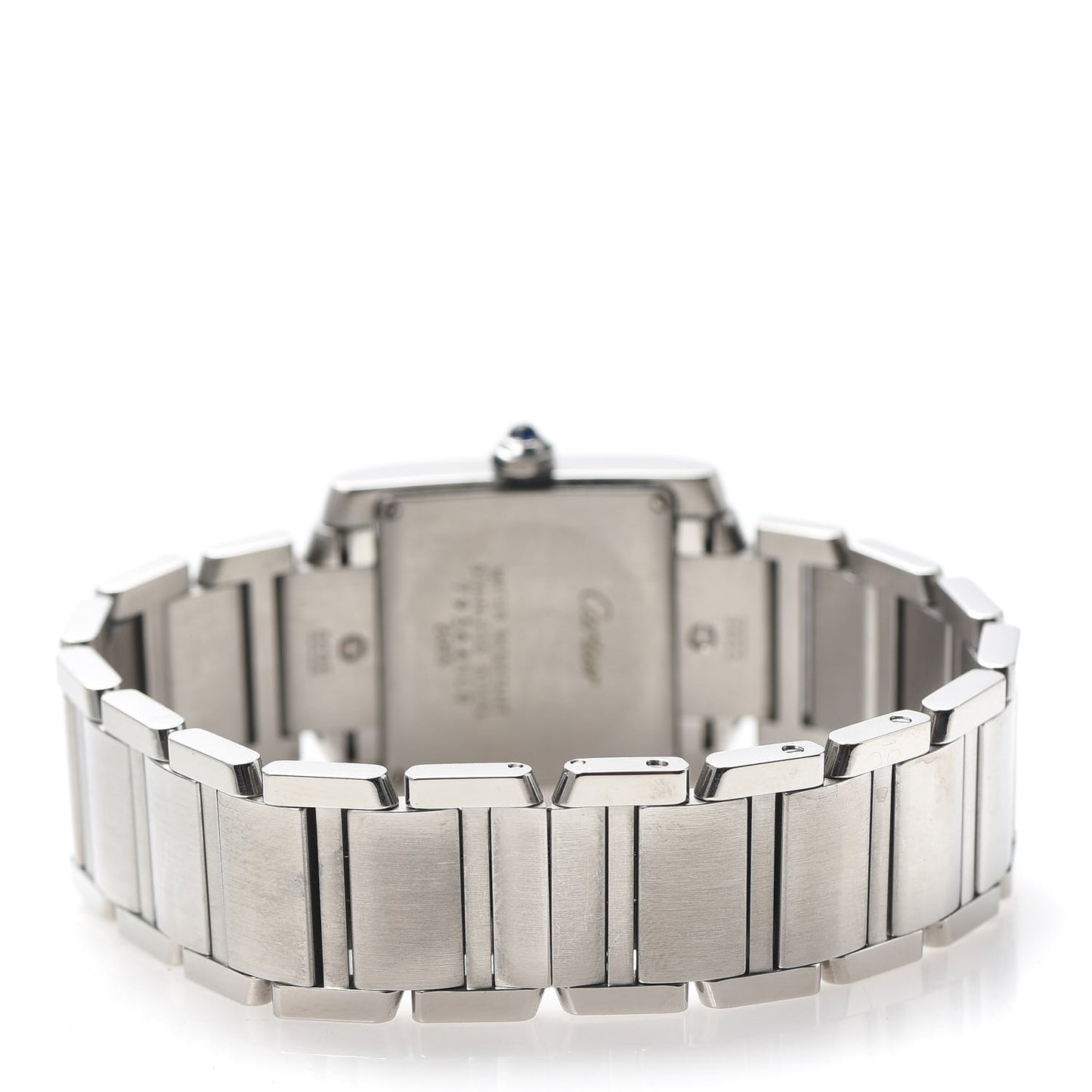 Stainless Steel 25mm Tank Francaise Quartz Watch