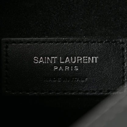 Saint Laurent Patent Small Le 5 A 7 Supple Hobo Black 7 of 11