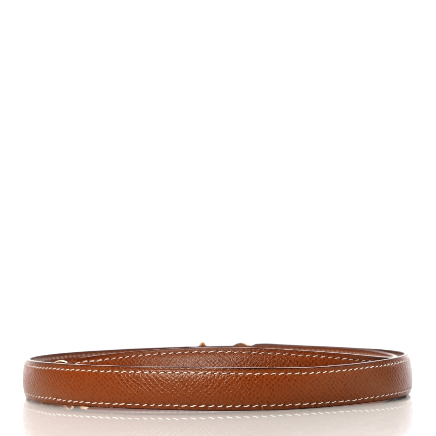 Hermes Epsom Kelly Shoulder Strap Gold 2 of 5