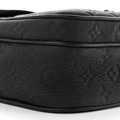 Louis Vuitton Taurillon Monogram S Lock Messenger Black 9 of 10