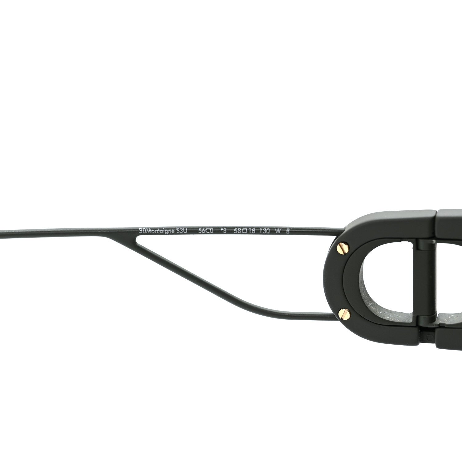 Christian Dior Acetate Square 30 Montaigne Sunglasses Matte Green 6 of 6