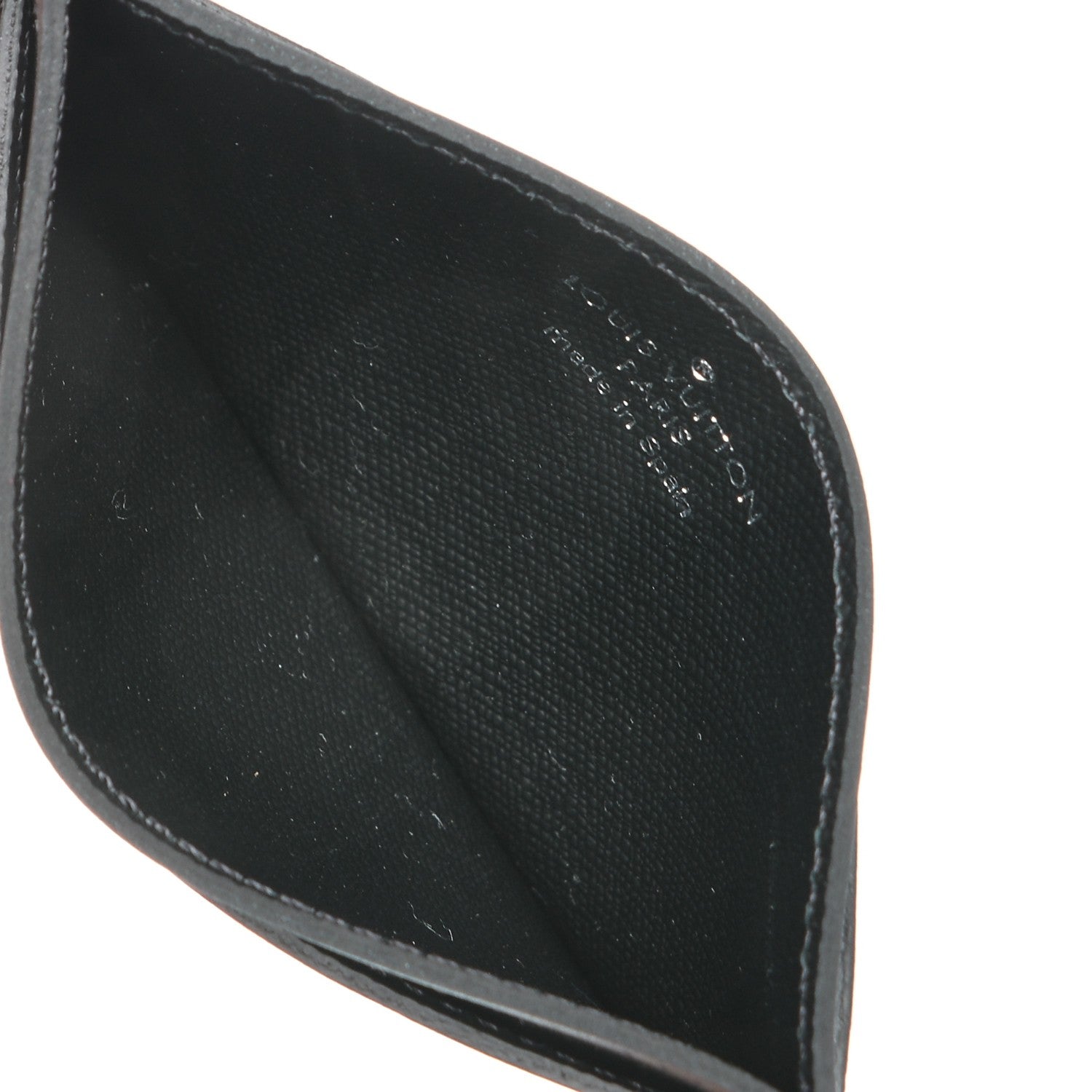 Louis Vuitton X SUPREME Epi Card Holder Black 5 of 7