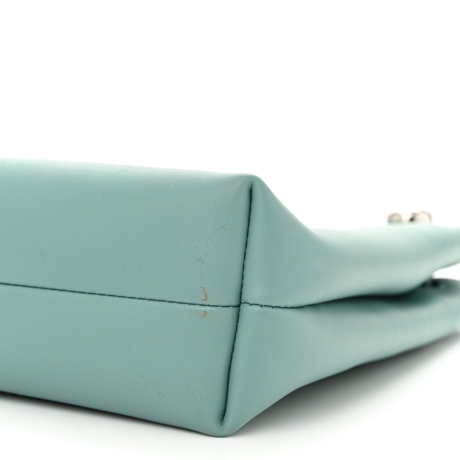 Loewe Smooth Calfskin Pebble Pouch Water 10 of 11