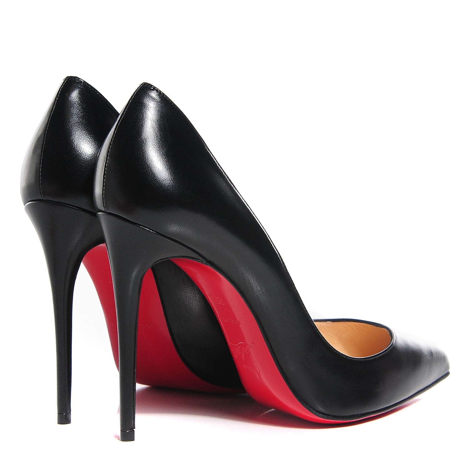 Christian Louboutin Kid Pigalle Follies 100 Pumps 37.5 Black 4 of 6