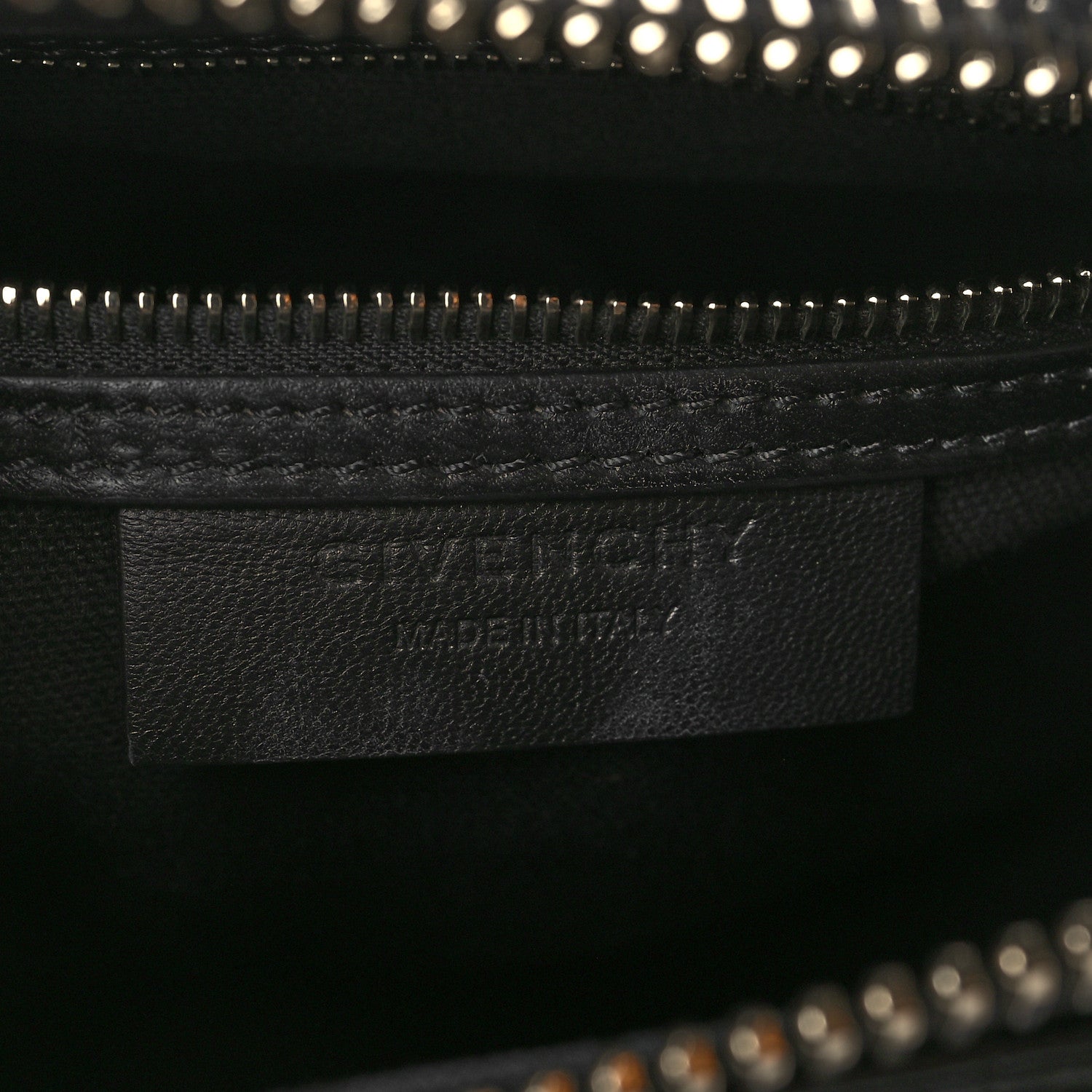 Givenchy Calfskin Crocodile Embossed Mini Antigona Black 6 of 7