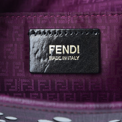 Fendi Zucca Spalmati Mini Roll Tote Ciclamino 6 of 10