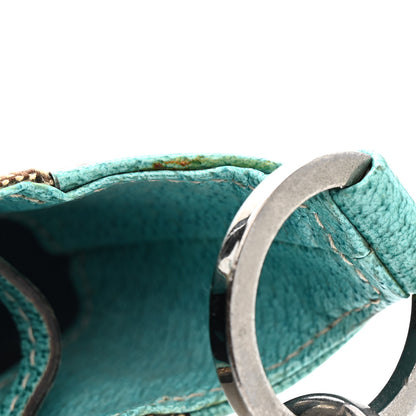 Gucci Monogram Drawstring Hobo Turquoise 14 of 15