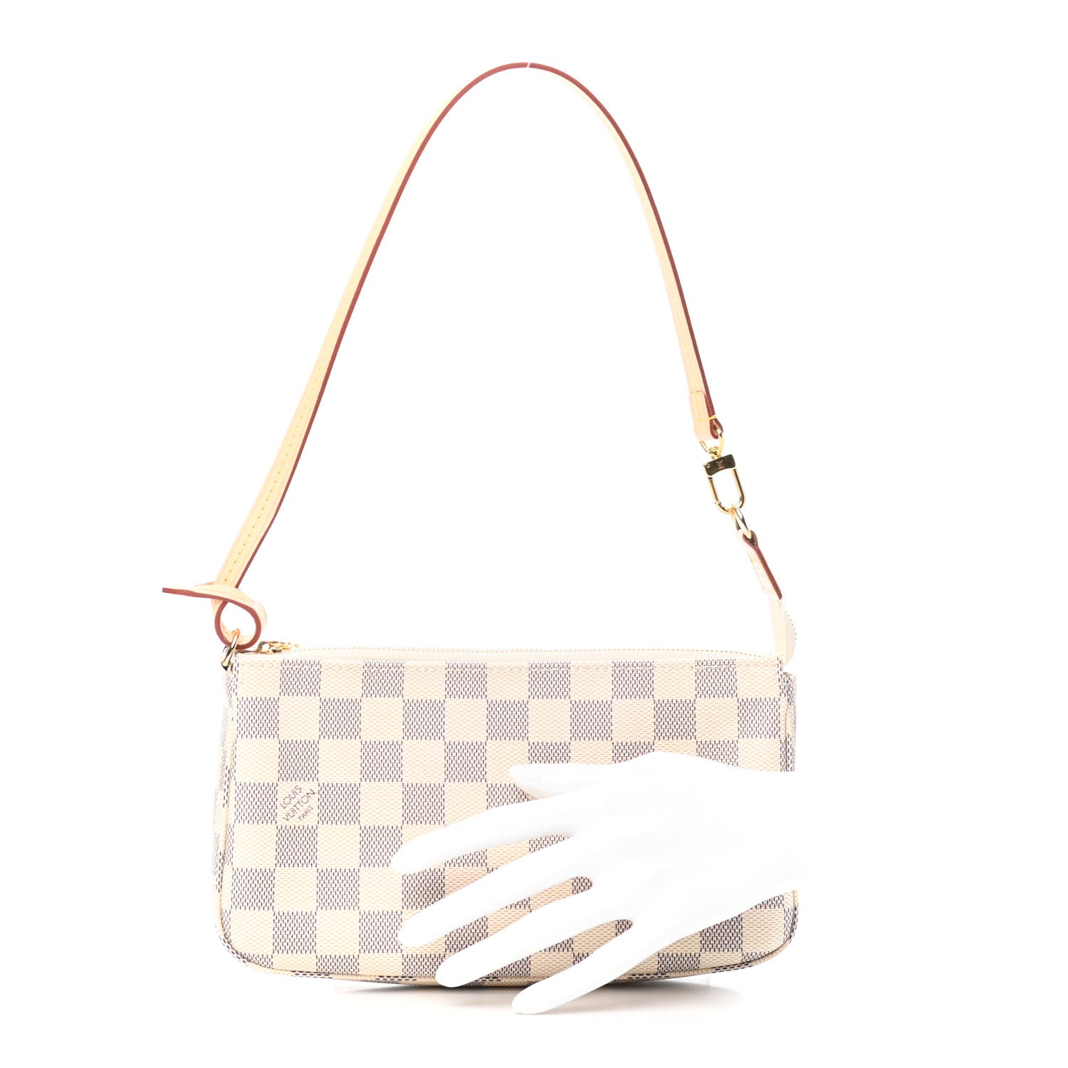 Louis Vuitton Damier Azur Pochette Accessories NM 2 of 8