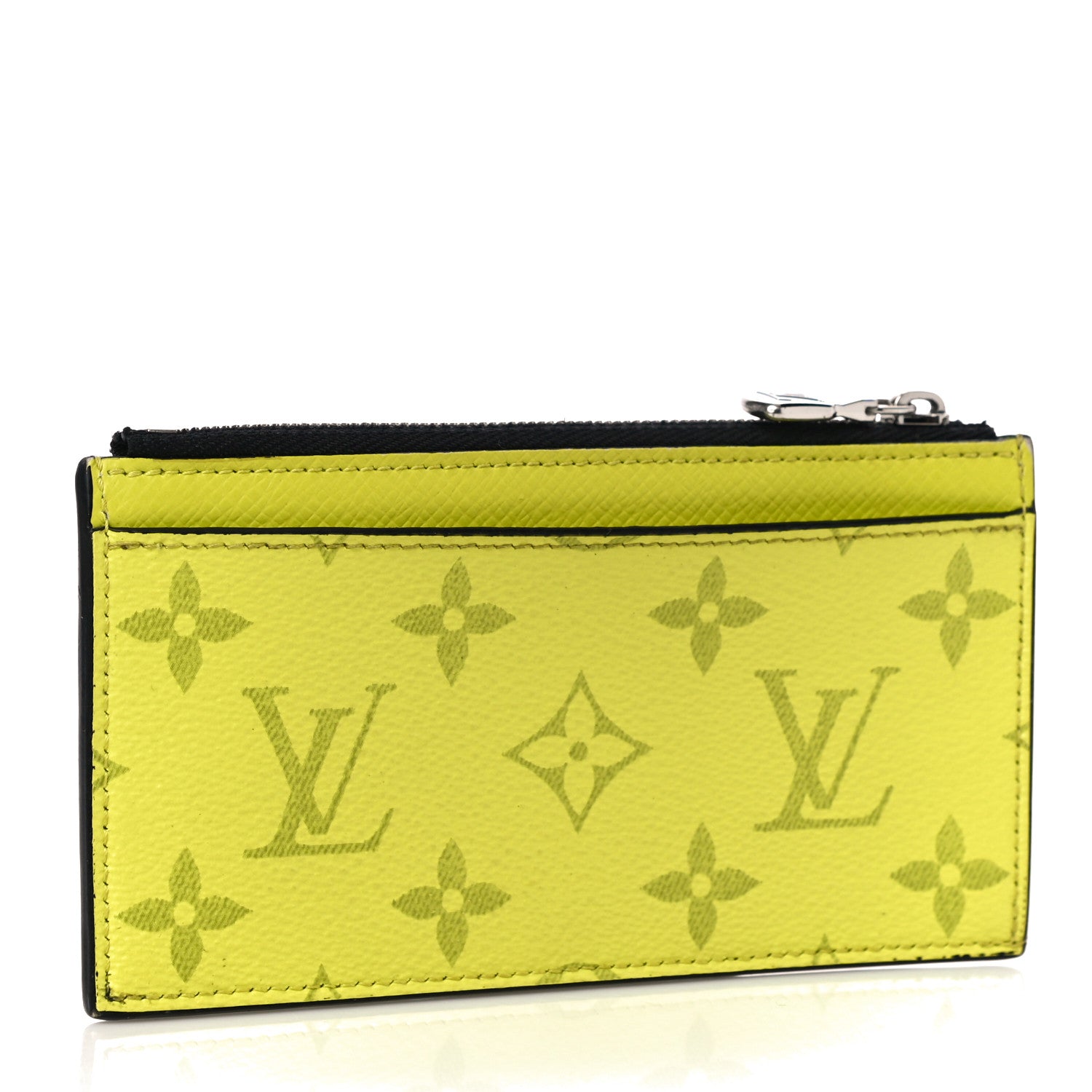 Louis Vuitton Monogram Taiga Coin Card Holder Yellow 3 of 10