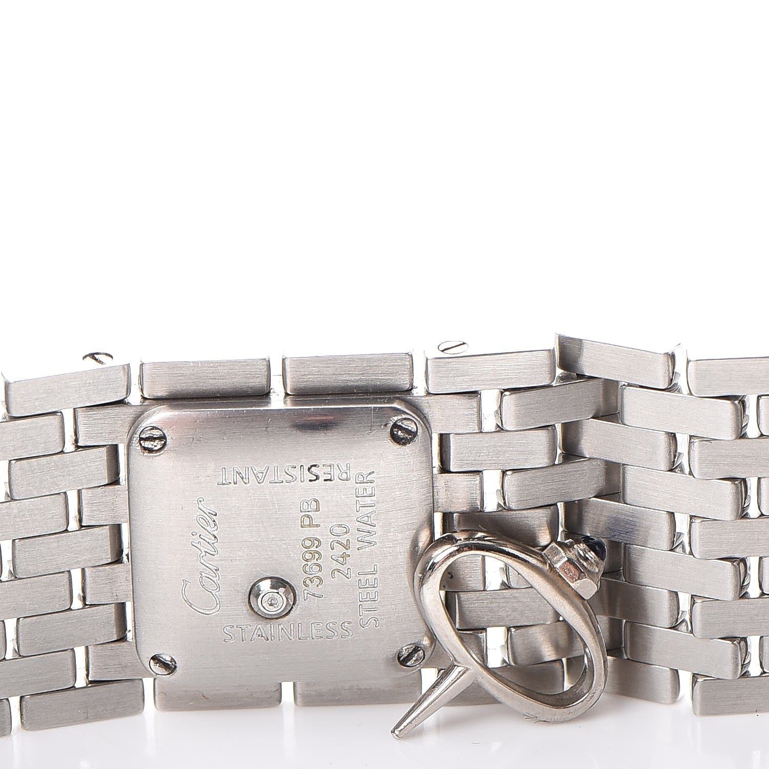 Cartier Stainless Steel 21mm Panthere Ruban Quartz Watch 6 of 9