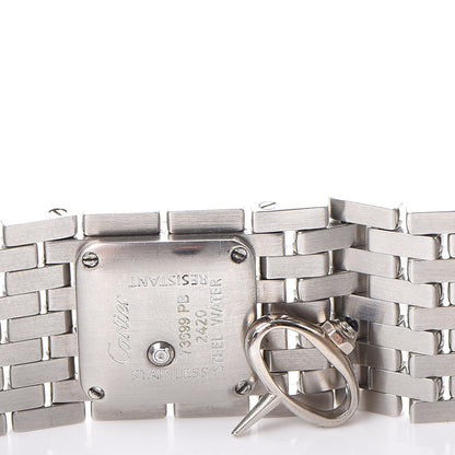 Cartier Stainless Steel 21mm Panthere Ruban Quartz Watch 6 of 9
