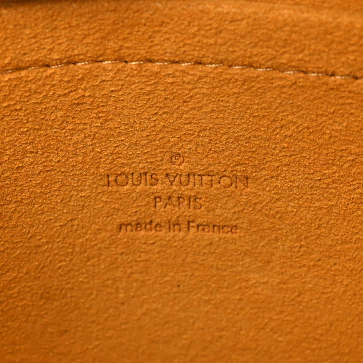 Monogram Denim Bum Bag Blue