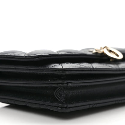 Christian Dior Lambskin Cannage Mini My Dior Bag Black 7 of 8