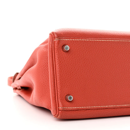 Hermes Togo Kelly Retourne 35 Sanguine 9 of 11