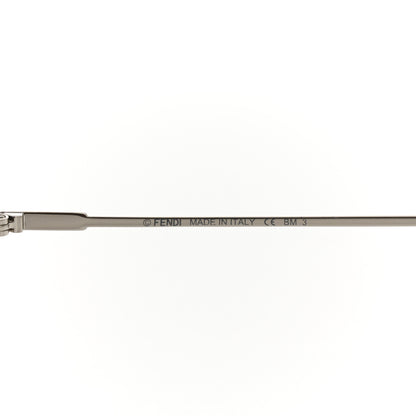 Fendi Metal Aviator Sunglasses FFM0022/S Silver 5 of 9