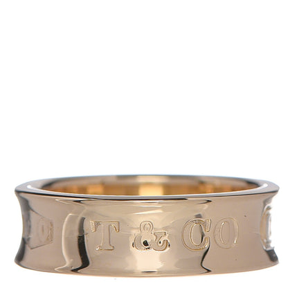 Tiffany 18K Yellow Gold 1837 Band Ring 50 5.5 1 of 5