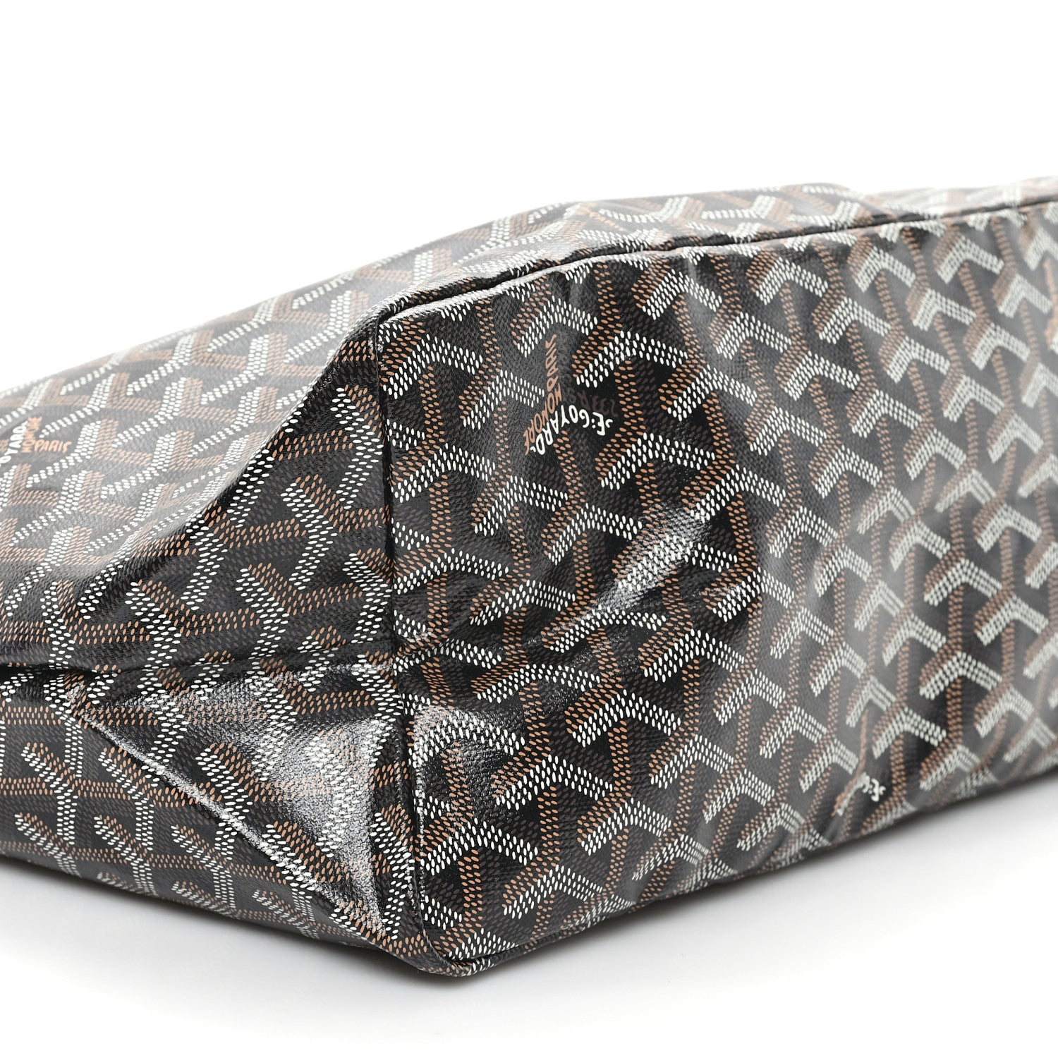 Goyard Goyardine Saint Louis PM Black Gold 10 of 11