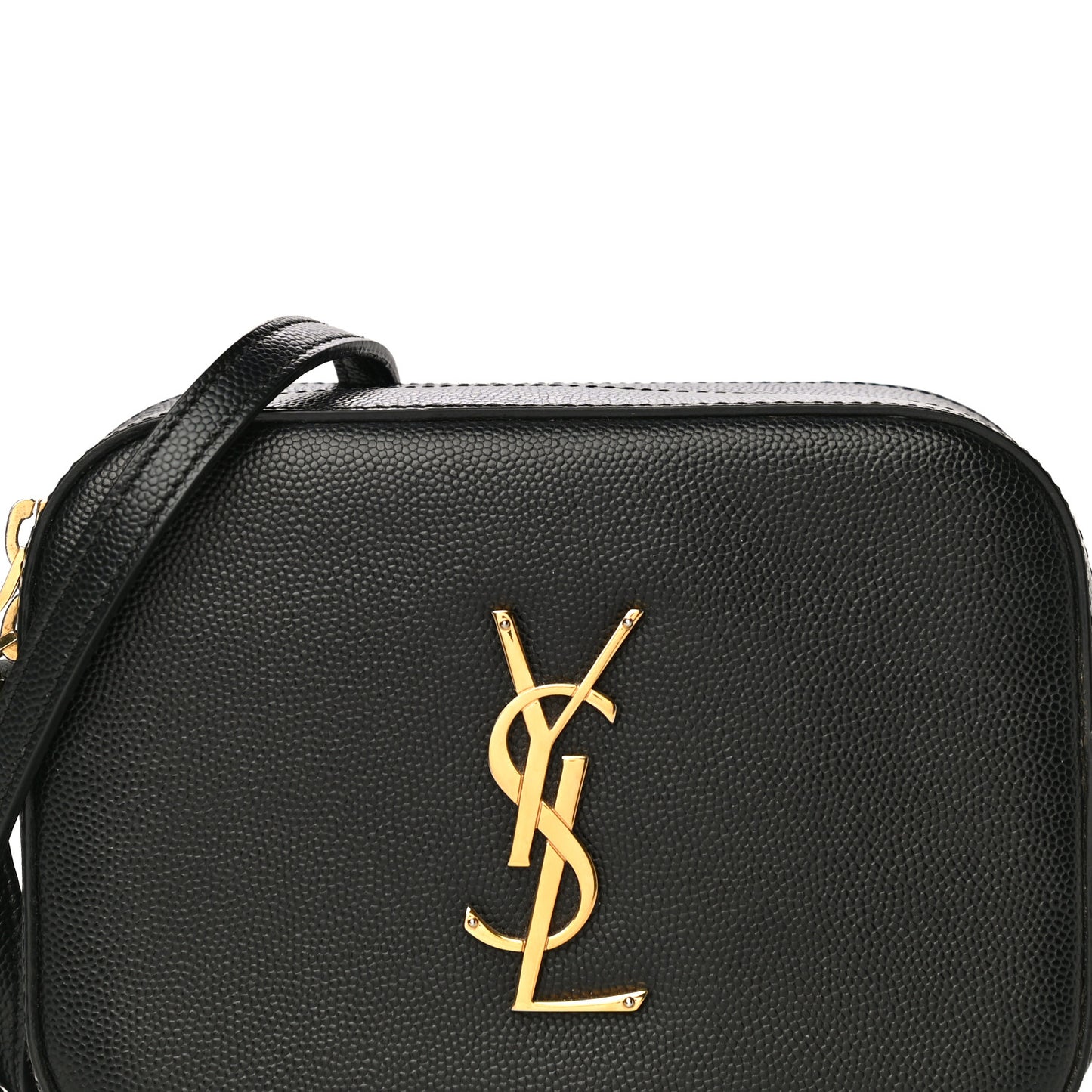 Grain De Poudre Small Classic Monogram Camera Bag Black