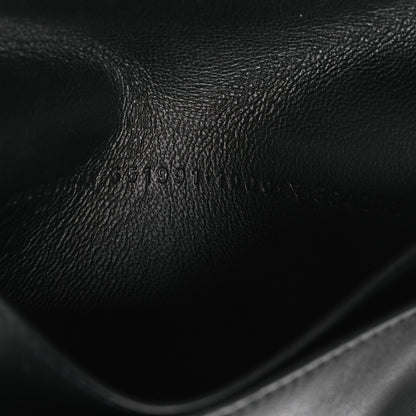 Balenciaga Textured Calfskin Passport Holder Black 8 of 8