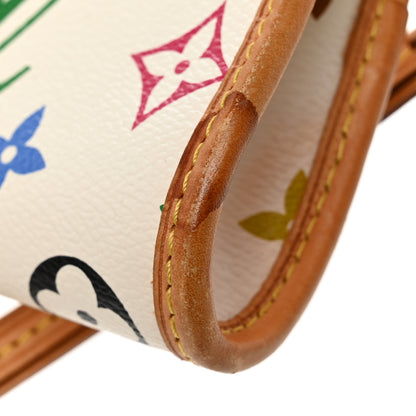 Louis Vuitton LOUIS VUITTON Monogram Multicolor Shirley White 8 of 8