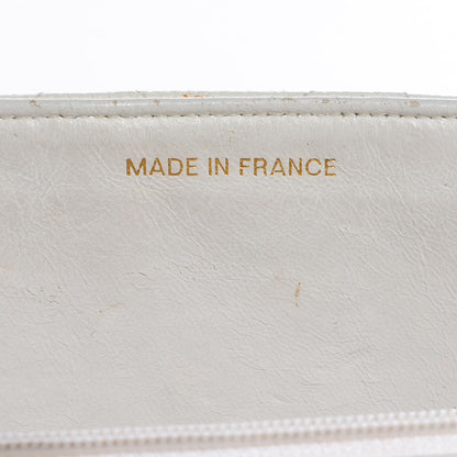 Chanel Caviar Jumbo Flap White 6 of 10