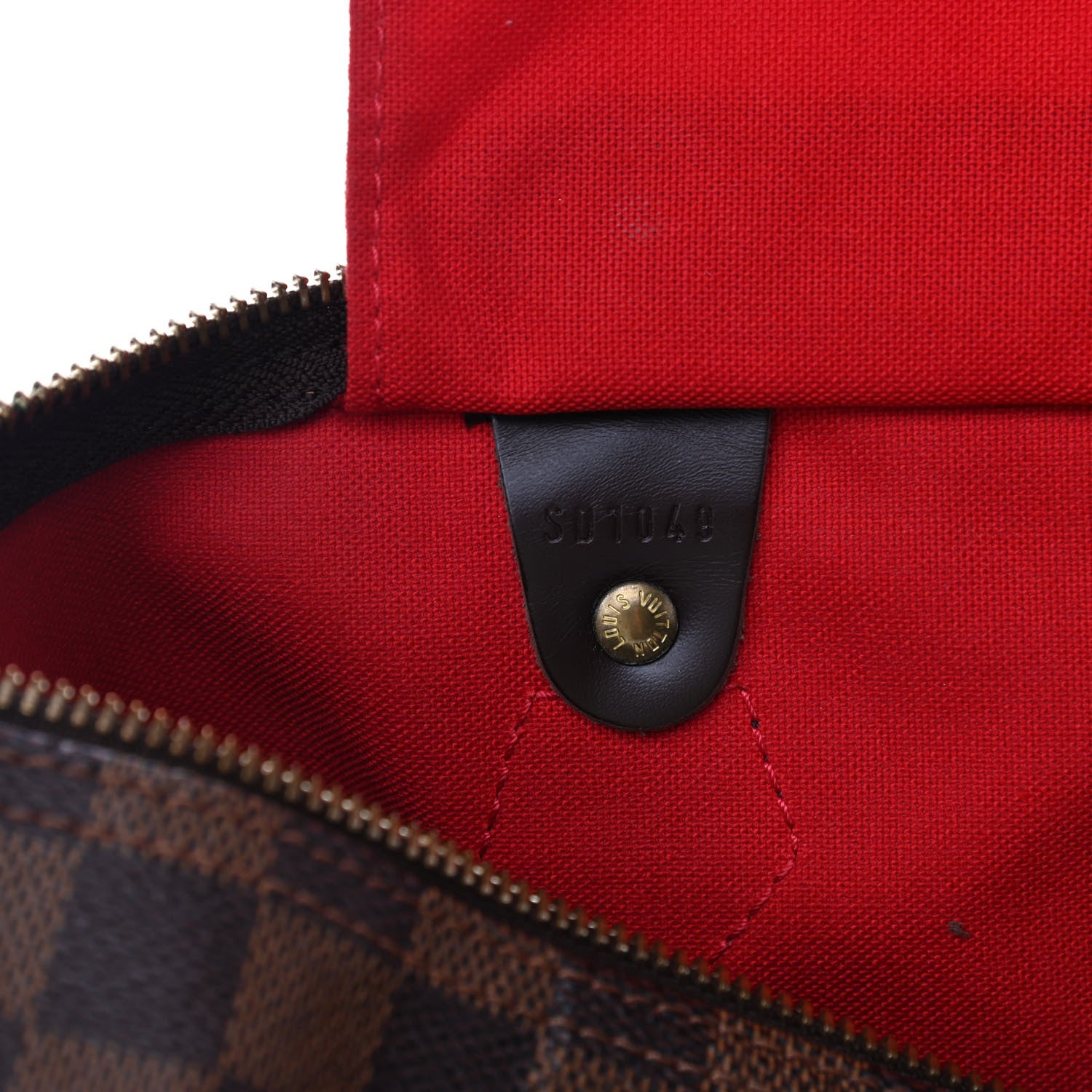 Louis Vuitton Damier Ebene Speedy 35 7 of 12