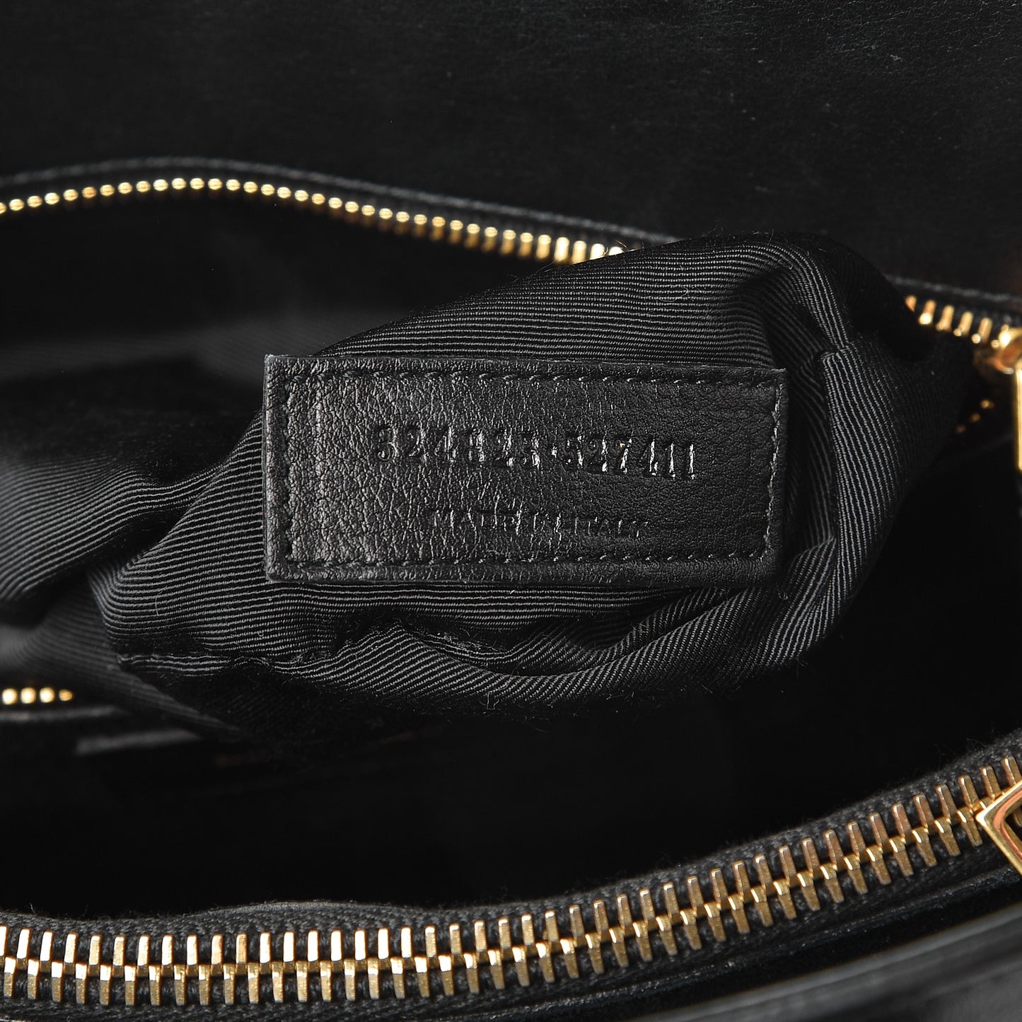 Calfskin Small Sac De Jour Black