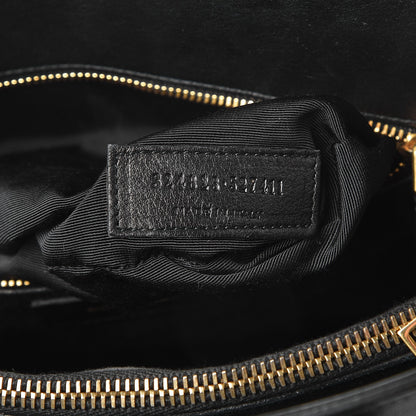 Saint Laurent Calfskin Small Sac De Jour Black 6 of 11