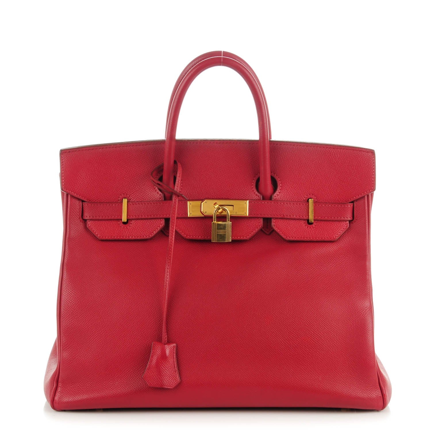 Hermes Courchevel HAC Birkin 32 Rouge 1 of 29