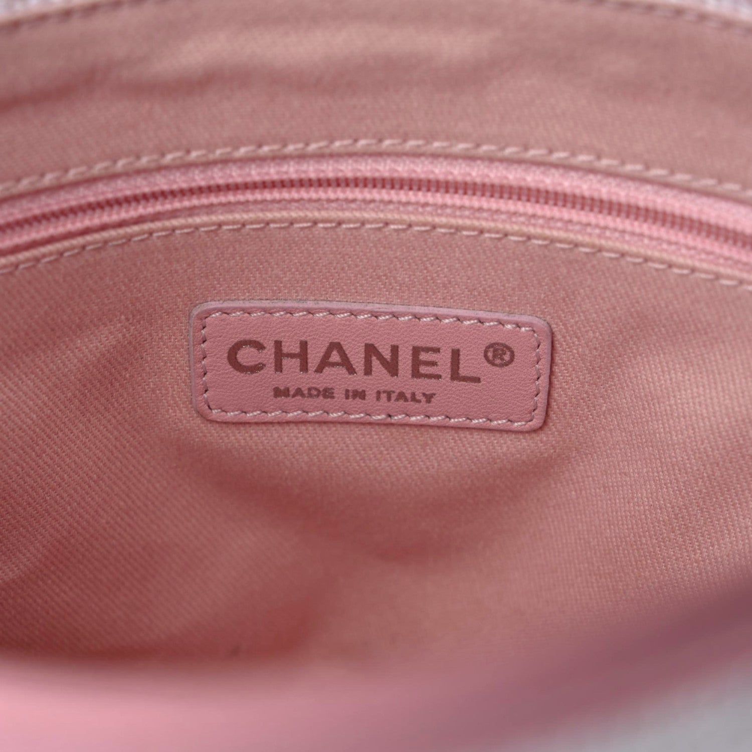 Chanel Woven Straw Raffia Small Deauville Messenger Light Pink 15 of 17
