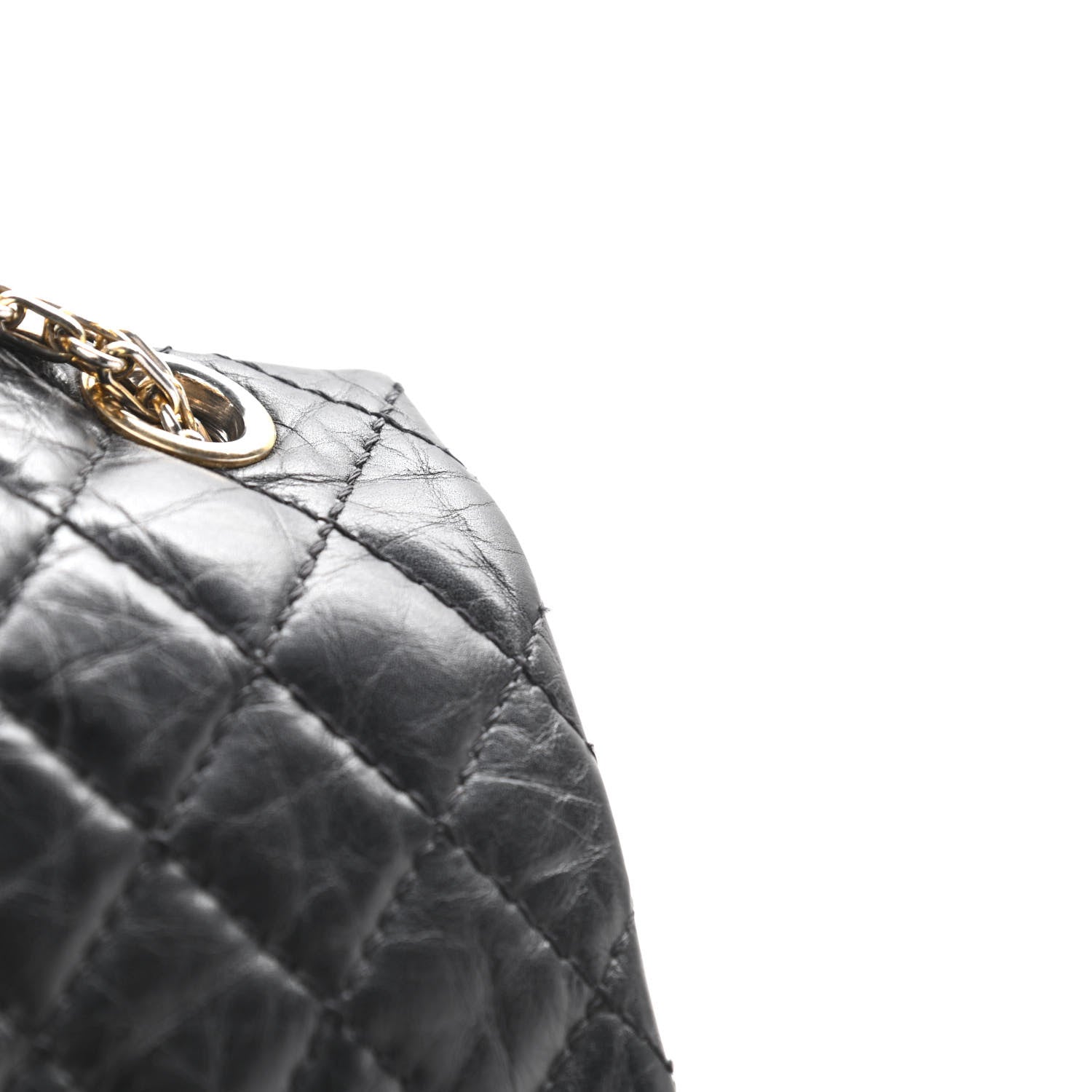 Chanel Aged Calfskin Quilted 2.55 Reissue 225 Flap Black 14 of 14