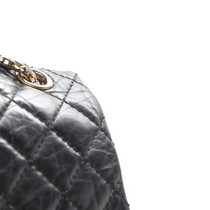 Chanel Aged Calfskin Quilted 2.55 Reissue 225 Flap Black 14 of 14