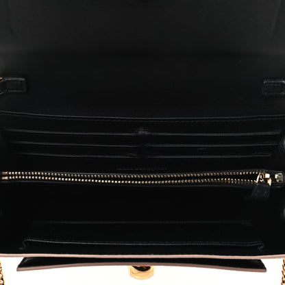 Alexander McQueen Pebbled Calfskin Skull Wallet on Chain Teint 3 of 3