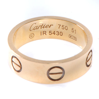 Cartier 18K Pink Gold 5.5mm LOVE Ring 51 5.75 3 of 6