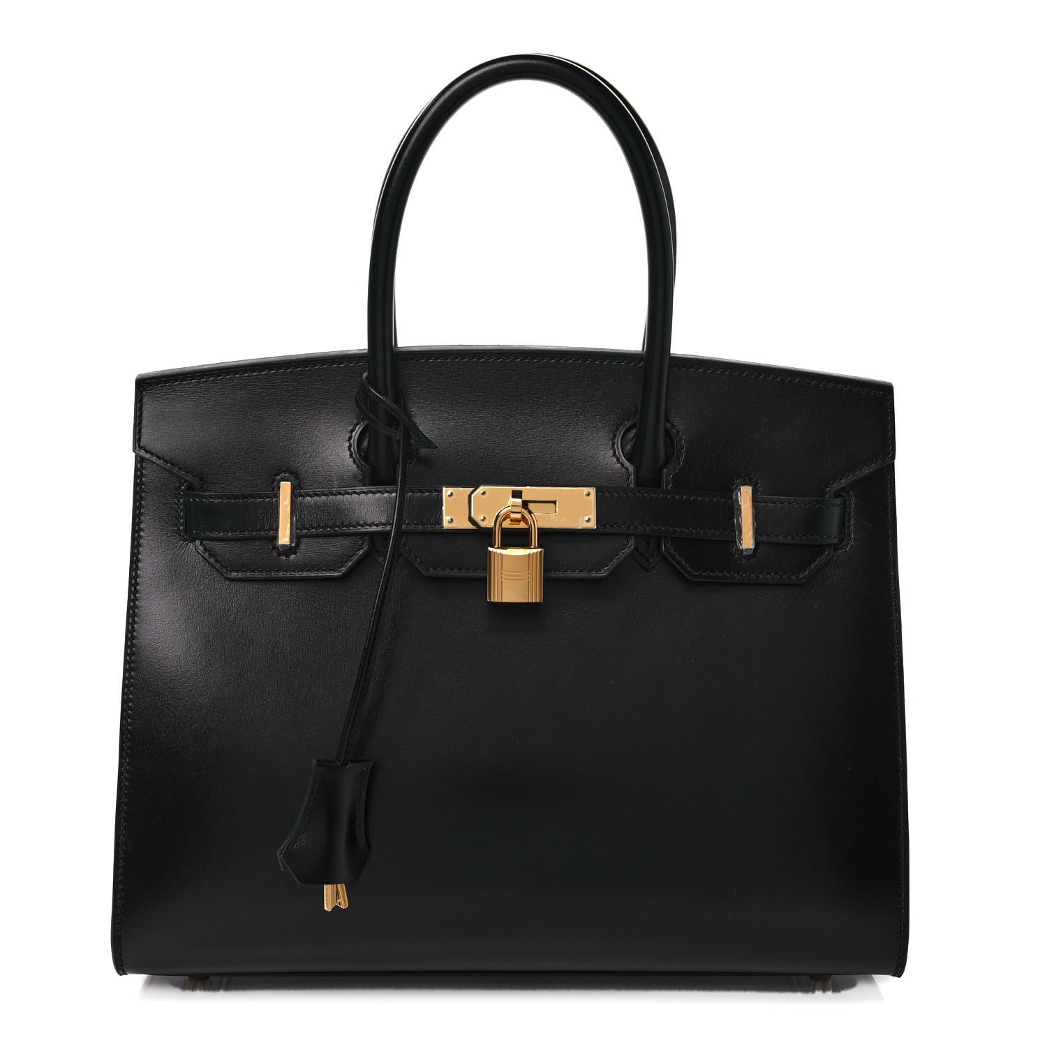 Hermes Box Birkin Sellier 30 Black 1 of 10